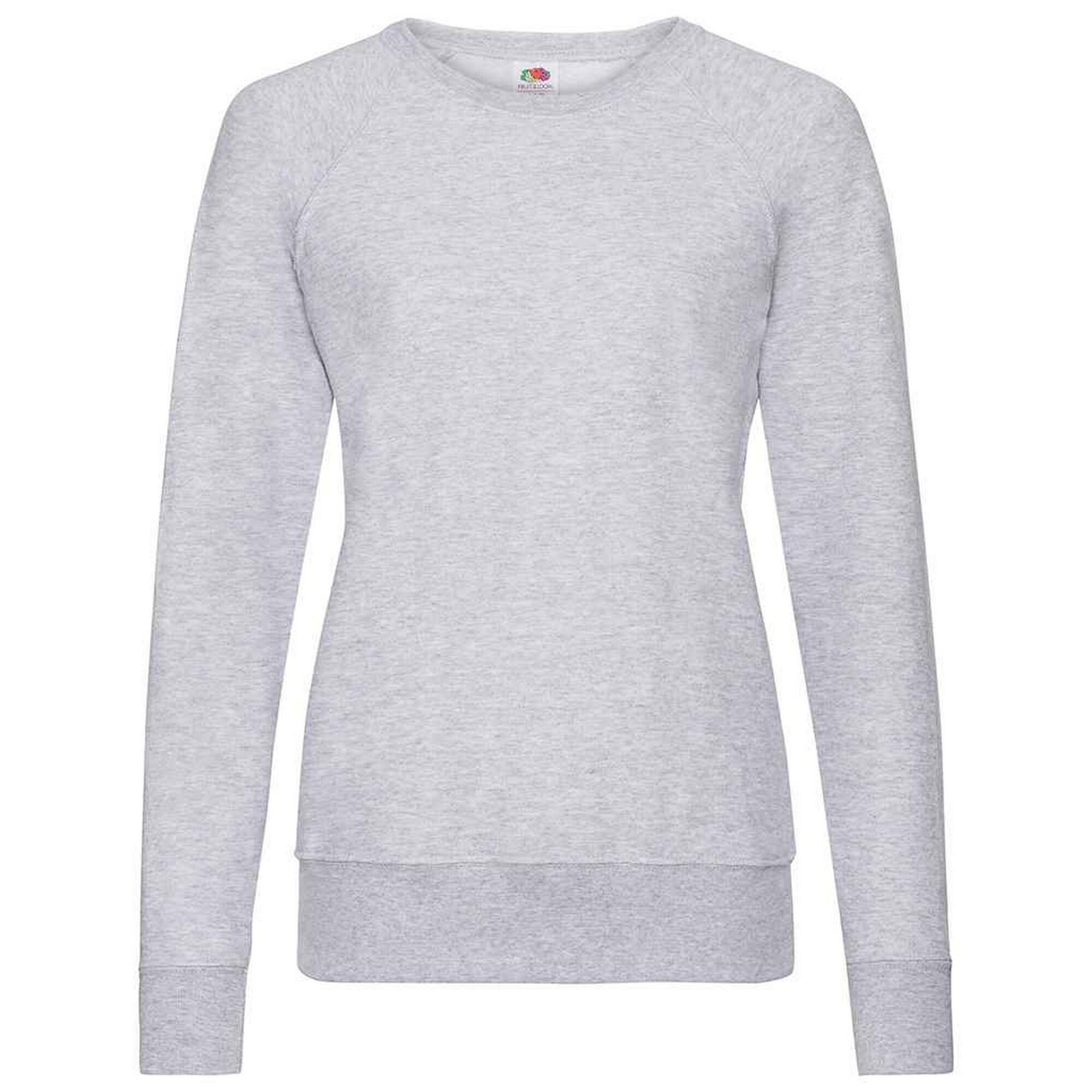 Fruit of the Loom Womens/Ladies Lightweight Lady Fit Raglan Sweatshirt