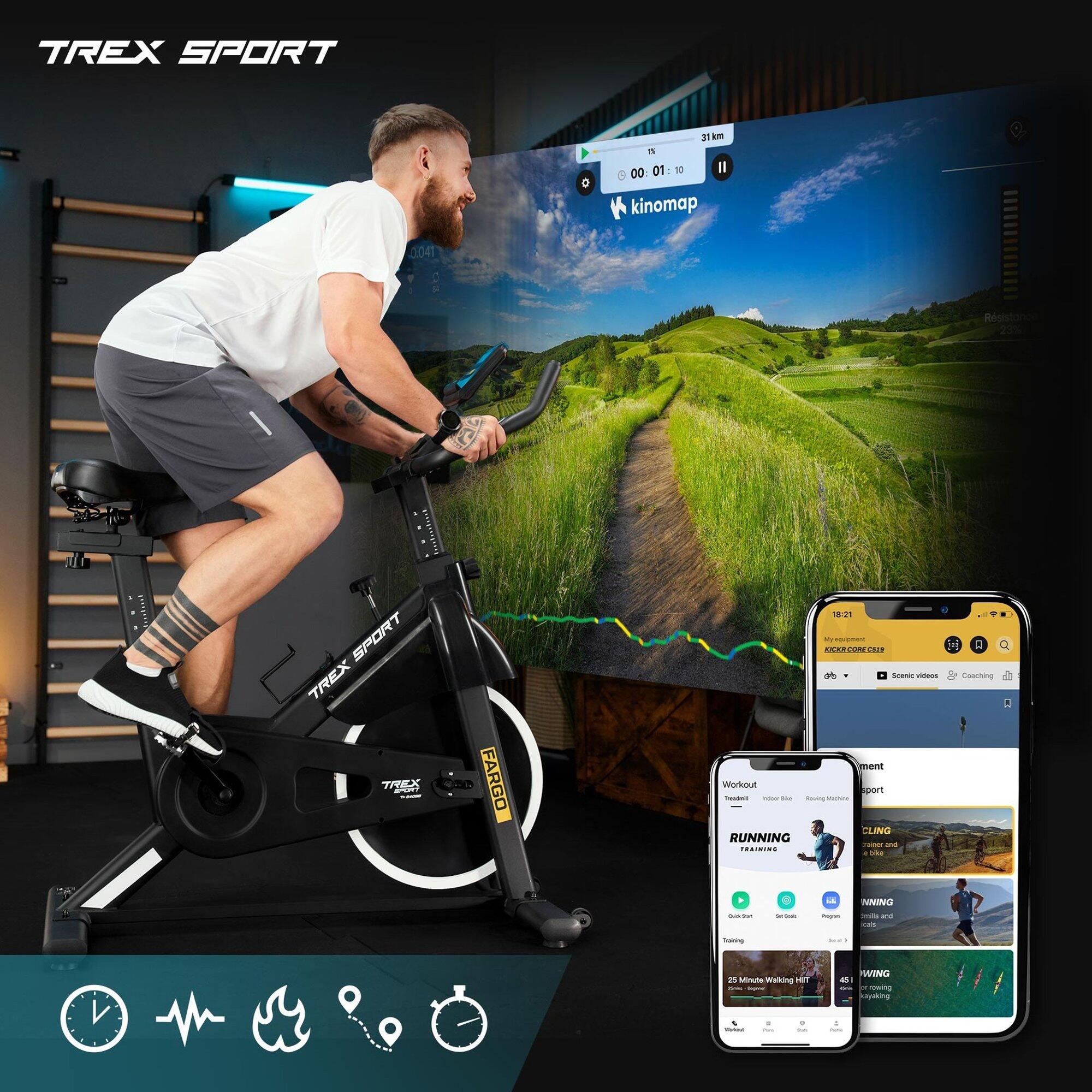 Vélo de biking Trex Sport FARGO TX-840SB magnétique 130 kg 7/7