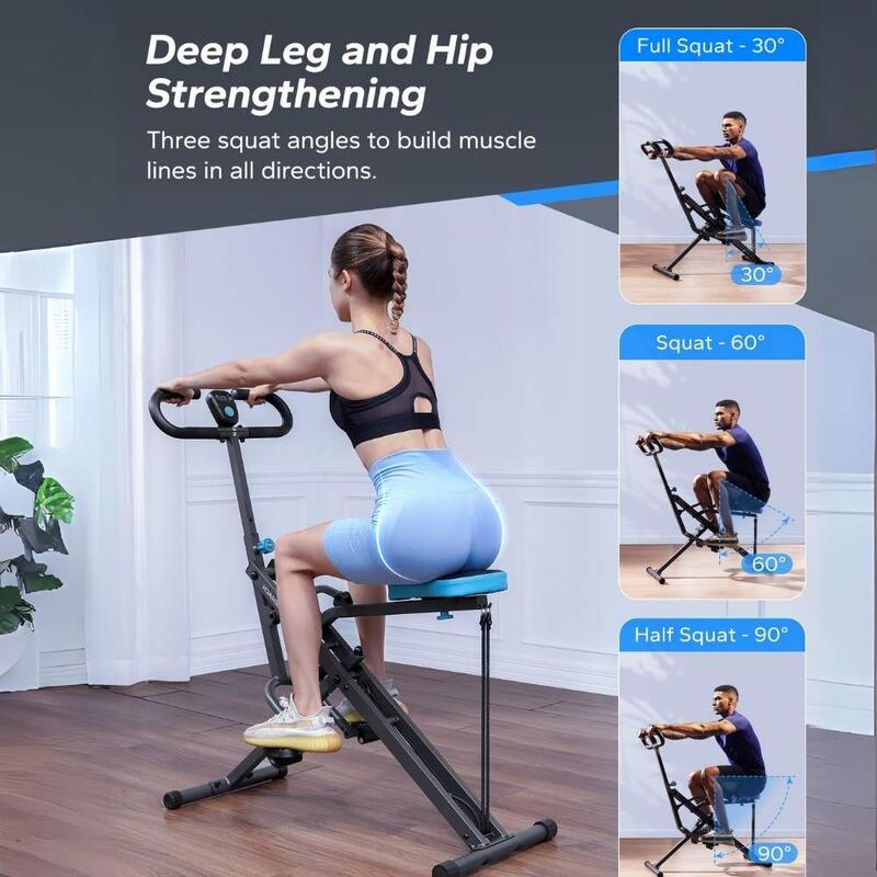 Aparat genuflexiuni Squat Assist MR-R07, Merach