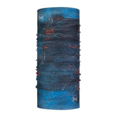 Schlauchschal Buff Coolnet Uv+ Camino De Santiago Blau