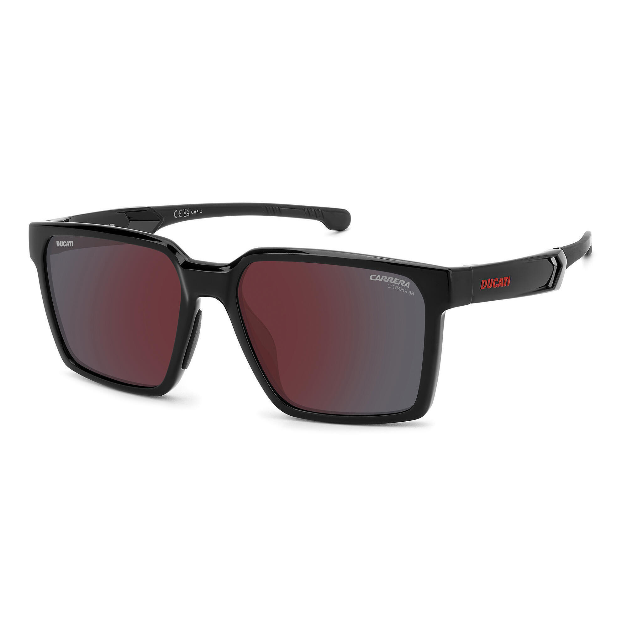 Carrera - Lunettes De Soleil Carrera Ducati Carduc 045/s Homme Taille 56/17/145 - Lunettes De Soleil - Noir|rouge - No Size - Decathlon