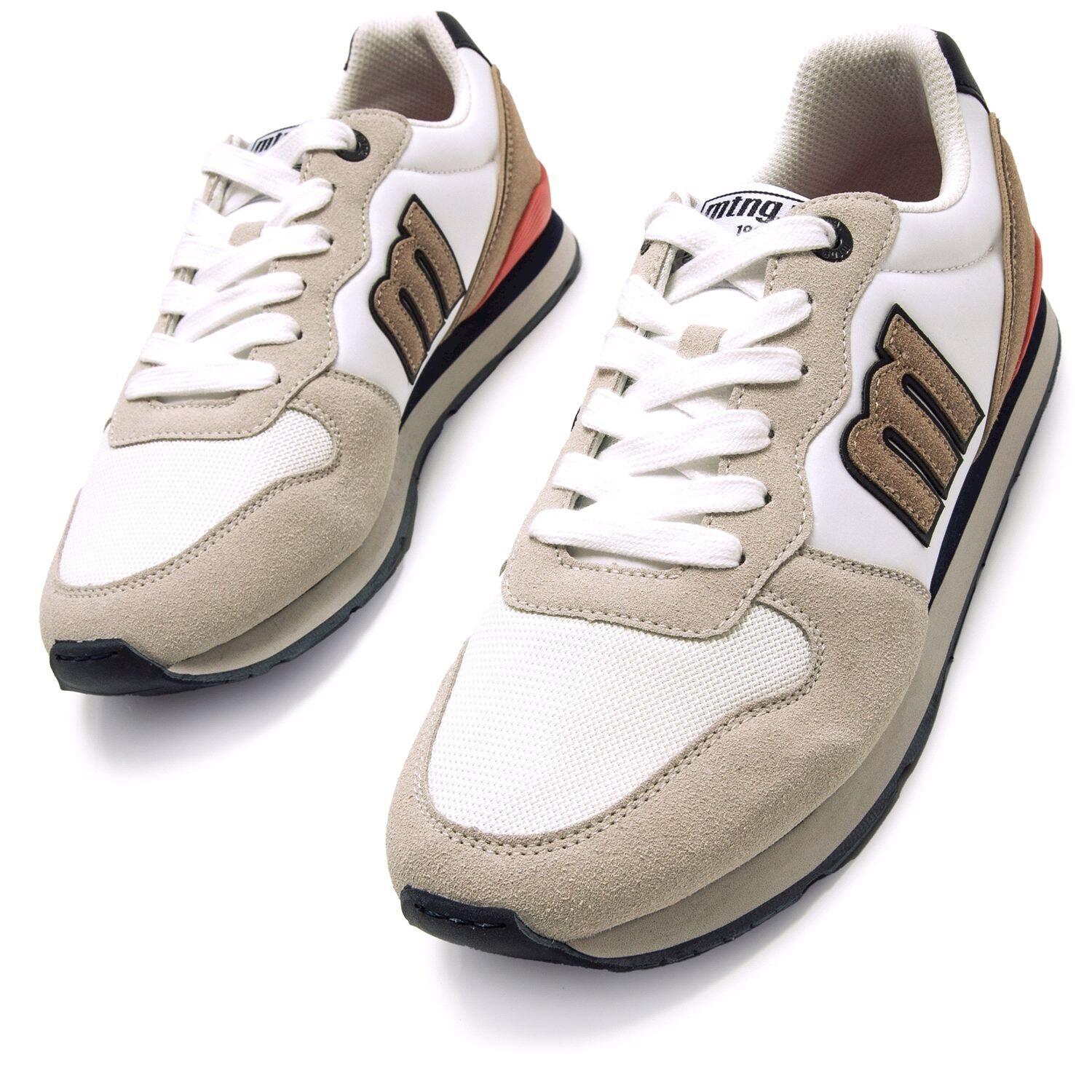 Zapatillas caminar Hombre MTNG Joggo Blanco 2/7