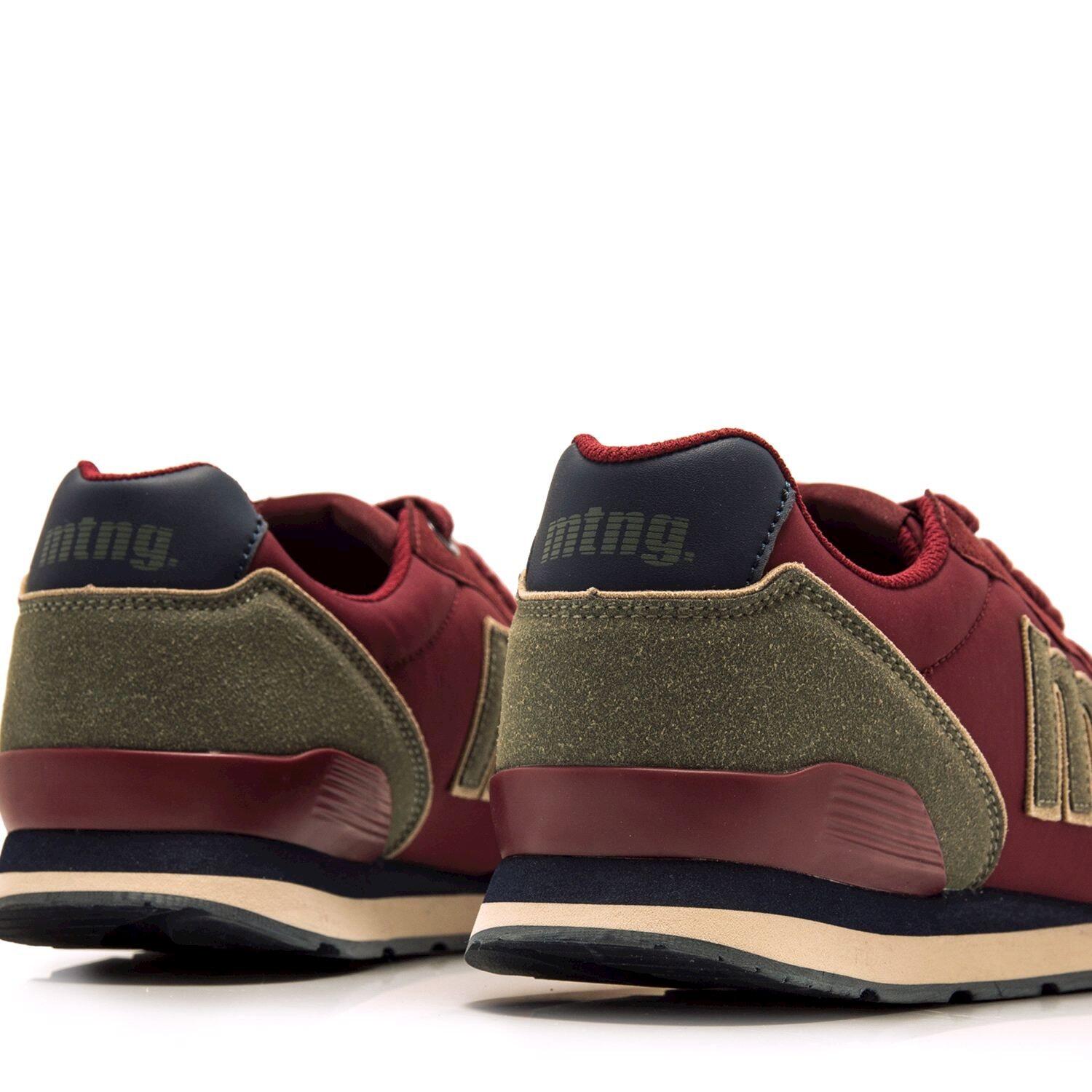 Zapatillas caminar Hombre MTNG Joggo Rojo 3/7