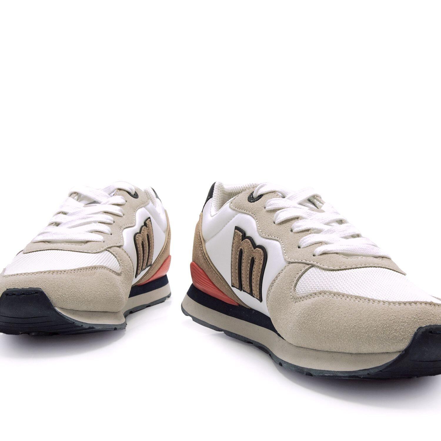 Zapatillas caminar Hombre MTNG Joggo Blanco 4/7