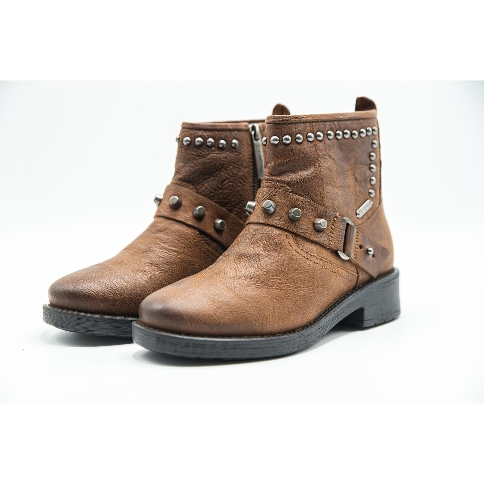 Stivali Pepe Jeans Maddox Ring, Marrone, Donne 3/5