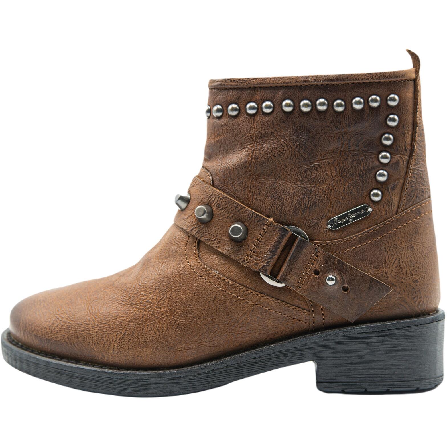 Pepe Jeans - Bottes Pepe Jeans Maddox Ring, Marron, Femmes - Chaussures De Sport - Marron - 40 - Decathlon