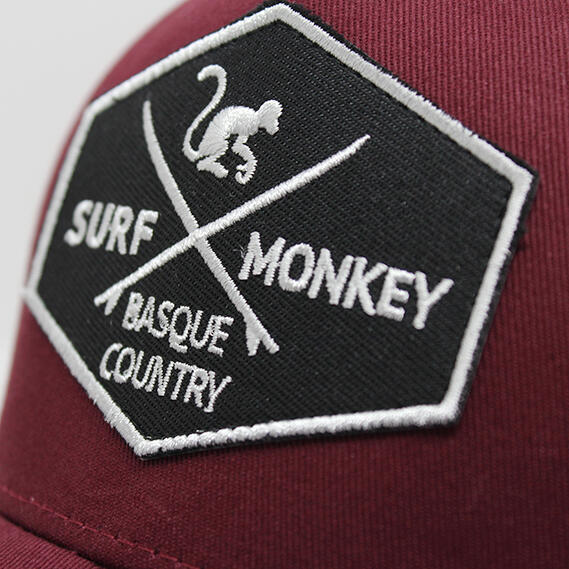 Casquette Trucker - 5 panneaux / Adulte / Taille unique (Marron/Beige) 3/7