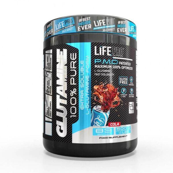 Glutamine - 500g Linha da LifePRO Exclusivo online      50,00€  Preço por quantidade 100,00€kg LIFEPROOF Glutamine - 500g Linha da LifePROVendido e expedido por: GladiatorFit EU  