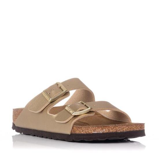 Sandalias Bio Mujer Birkenstock Arizona Metalizado