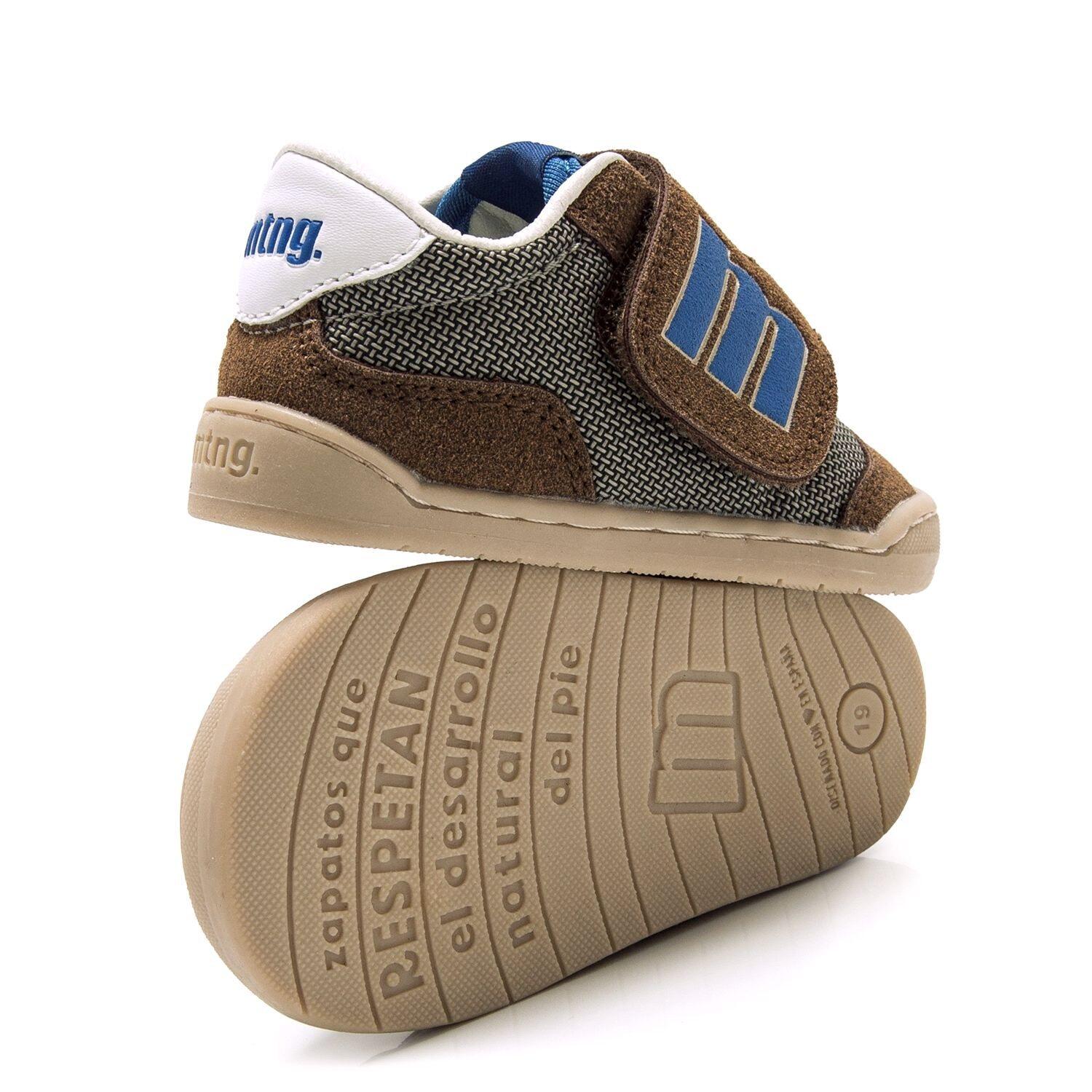 Sneakers barefoot Bambino MTNG KIDS Free baby Marrone 4/7