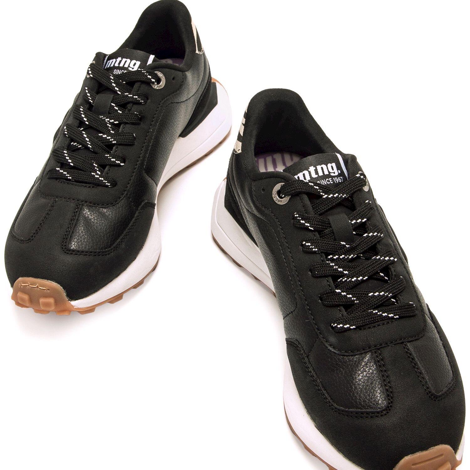 Zapatillas caminar Mujer MTNG Zinc Negro 4/6