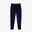 Pantaloni Lacoste slim fit din bumbac organic albastru marin