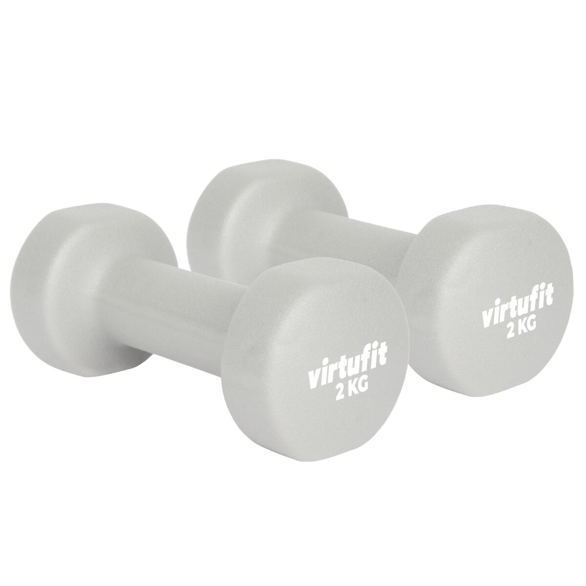VIRTUFIT Vinyl Hantel Pro - 2 x 2 kg