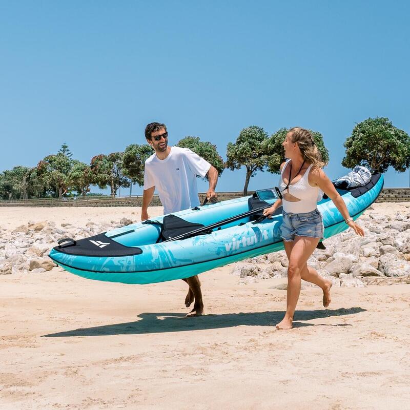 Kayak set - Inclusief 2 peddels en pomp - 2/3 personen