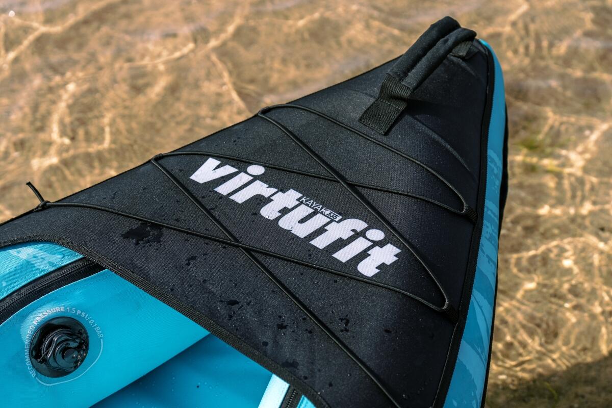 Kayak - Turquoise - Met kayak zitjes en draagtas - 2/3 personen 7/7