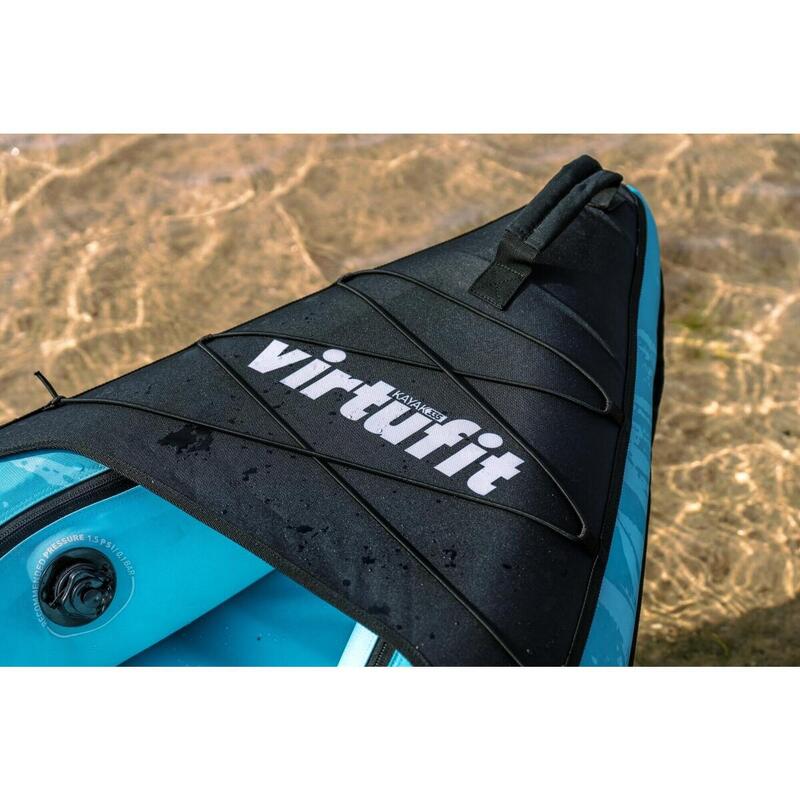 Caiac Virtufit 335 Turcoaz- Cu scaune de caiac si geanta de transport