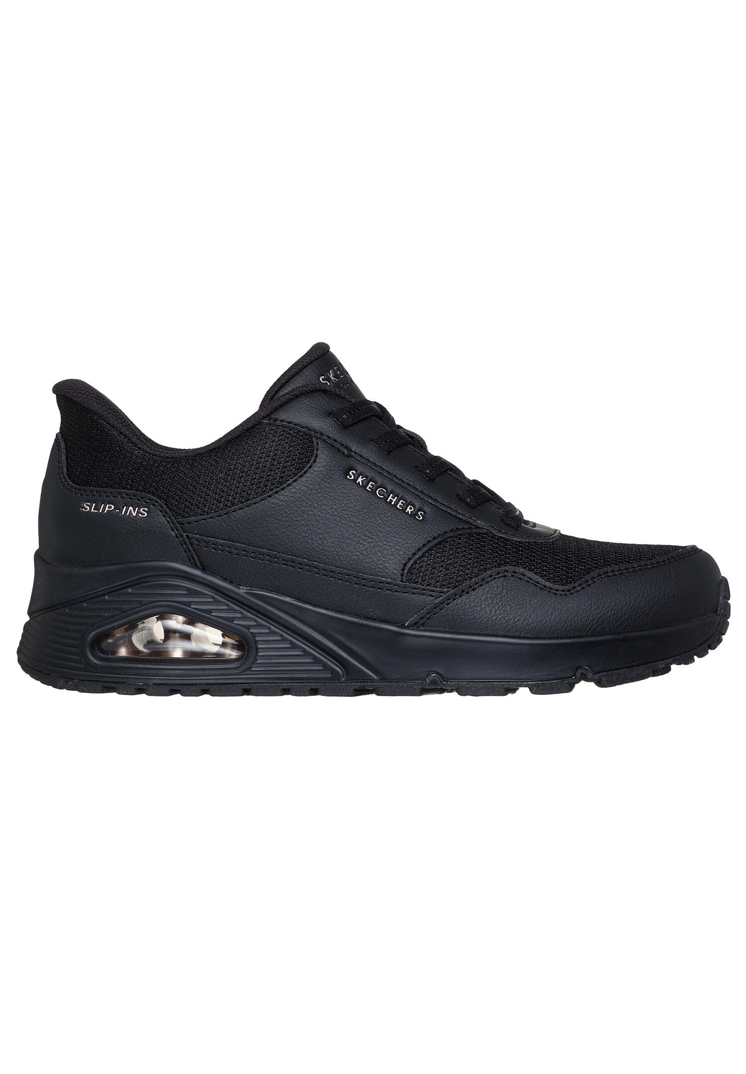 Sneaker Donna   Uno-banksia nero 177117 BBK 4/7