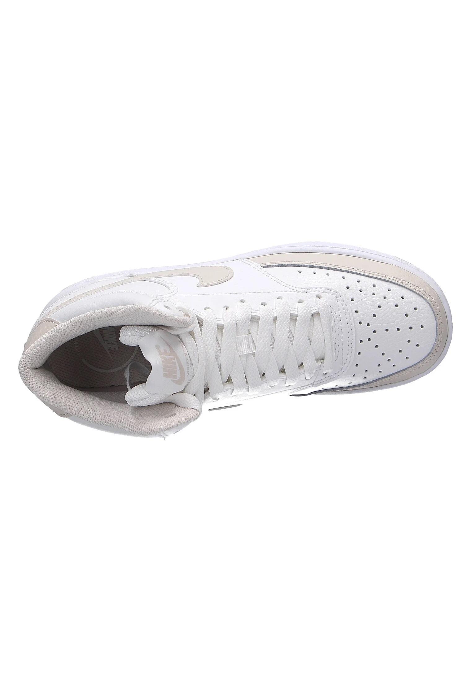 NIKE Court Vision Mid Damen Sneaker weiss CD5436 106 5/7
