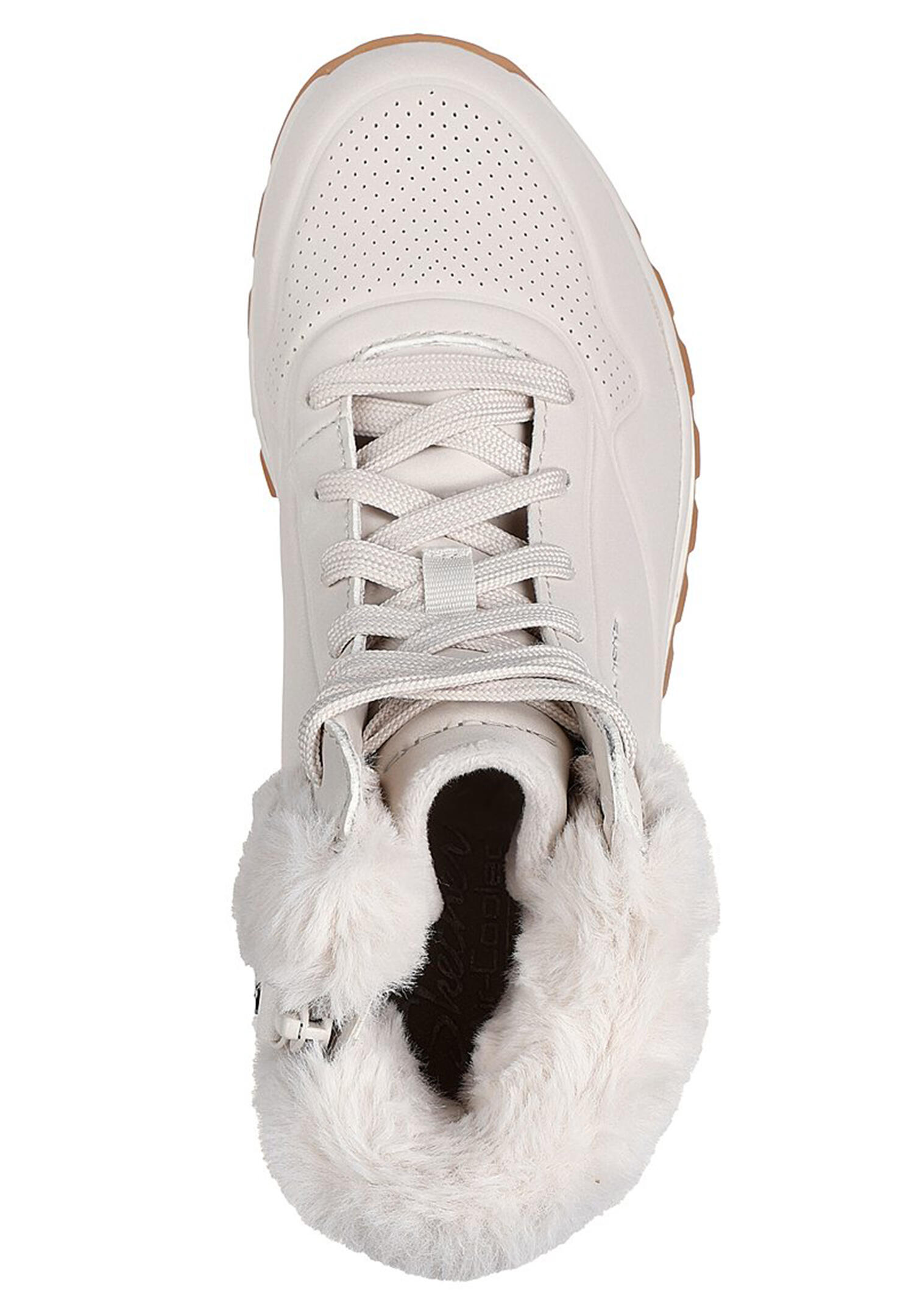 Skechers Damen UNO Fall Air Sneaker Winterstiefel 167274 OFWT weiss 7/7