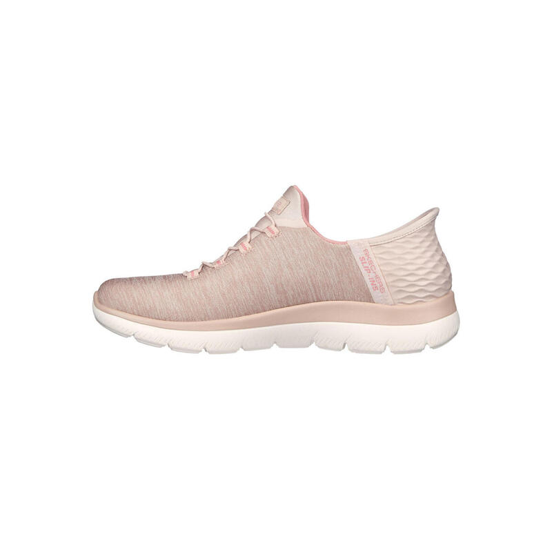 Pantofi Sport Skechers Model Slip-ins: Summits- Dazzling Haze Culoare Roz