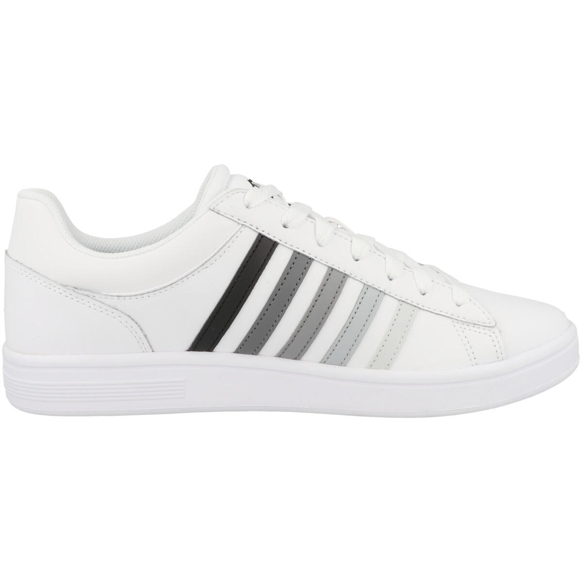 K-SWISS Court Winston Herren Sneaker Sportschuh 06154-131-M Weiß/Grau 3/7