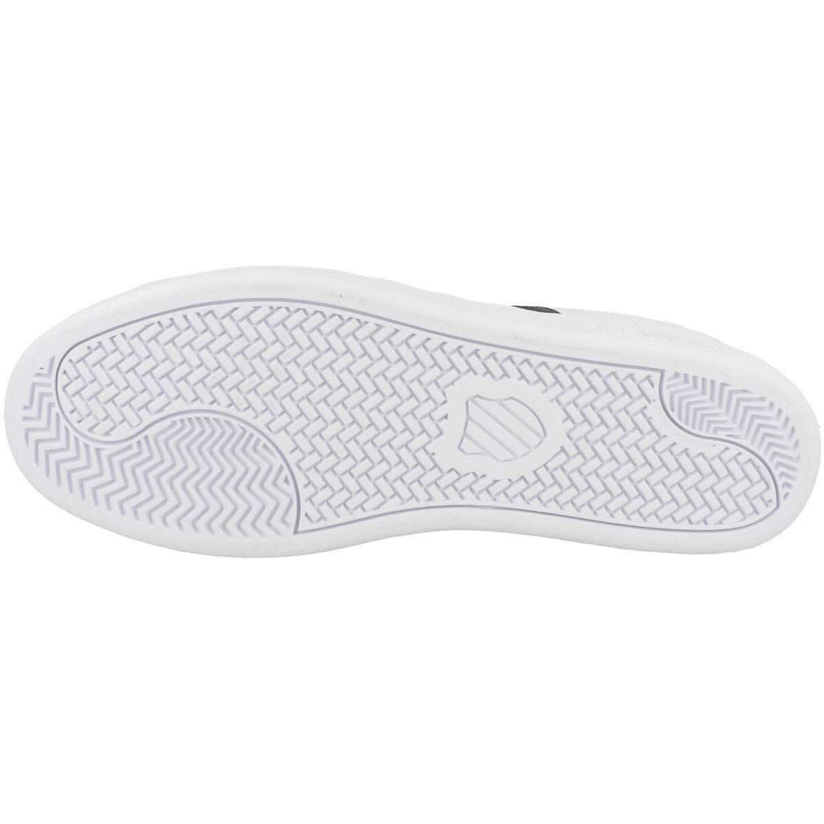 K-SWISS Court Winston Herren Sneaker Sportschuh 06154-131-M Weiß/Grau 5/7