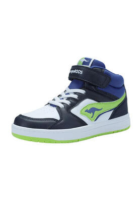 KangaROOS K-CP Hogan EV High-Top Kinder Unisex Sneaker 10126 000 4054 blau/grün