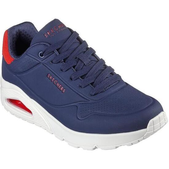 Zapatillas Skechers Uno - Suited On Air, Azul, Hombre