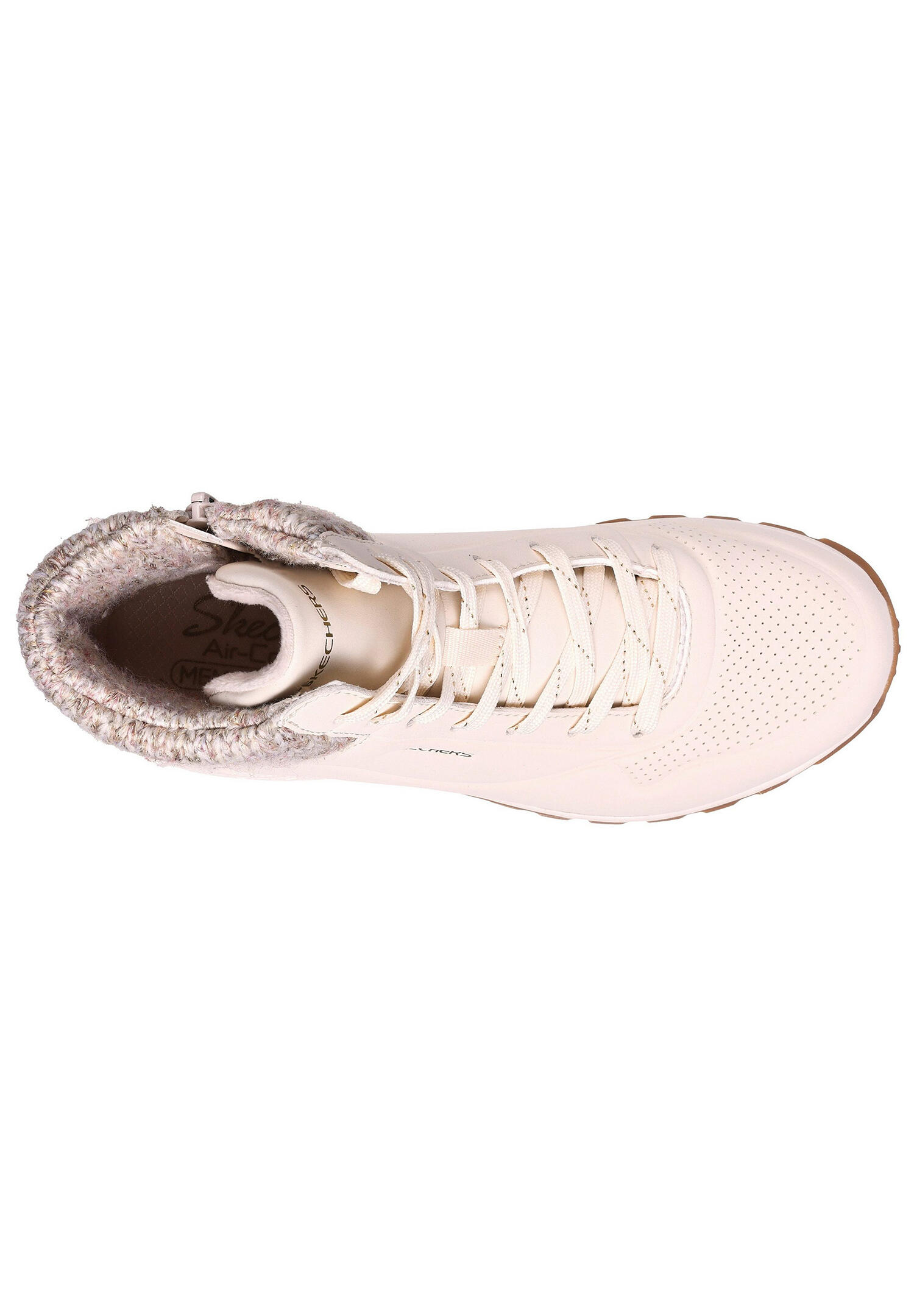 Skechers Damen UNO RUGGED Darling Daze Sneaker Winterstiefel 167988 NAT beige 7/7