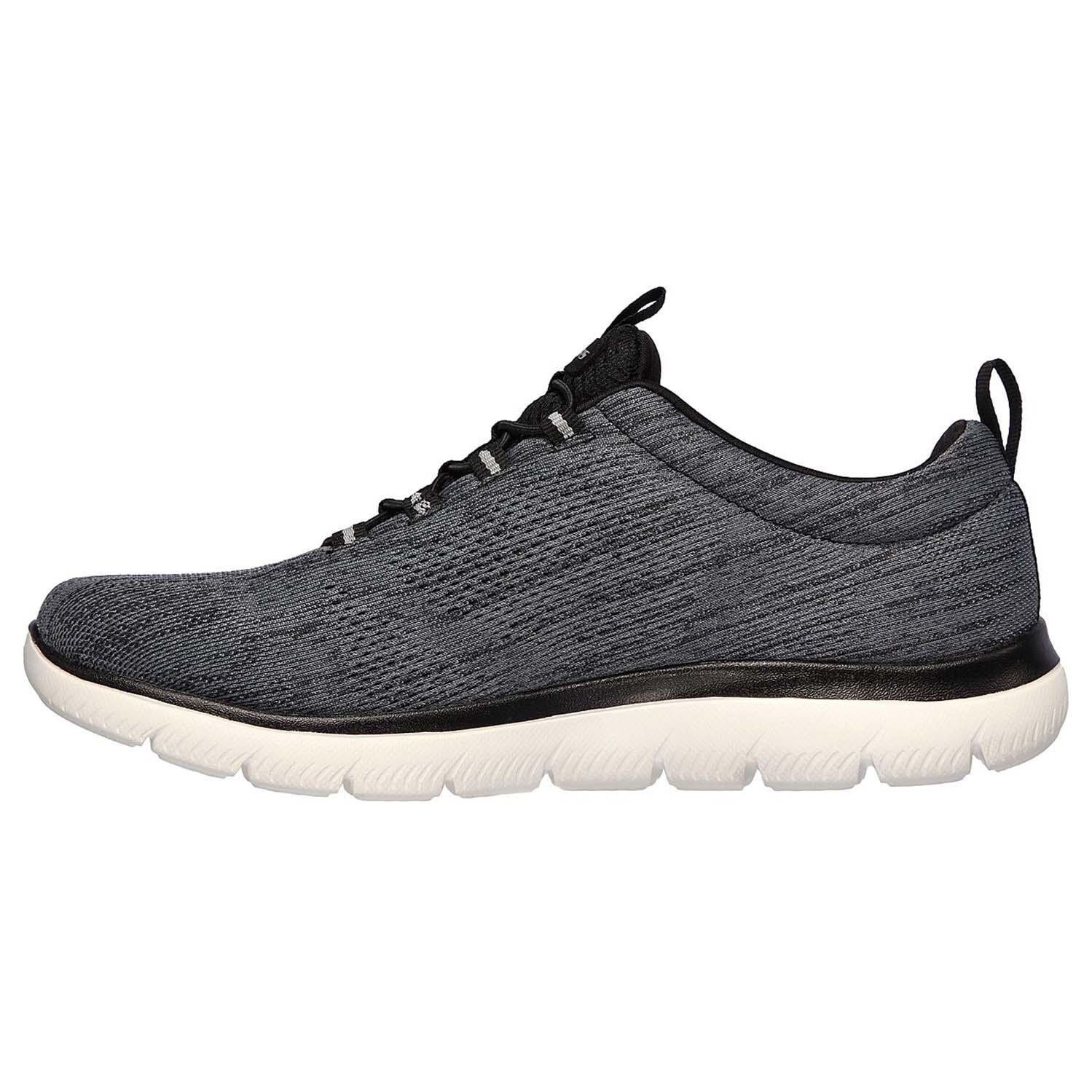 Skechers SPORT MENS SUMMITS LOUVIN Sneakers Herren Schwarz 6/6