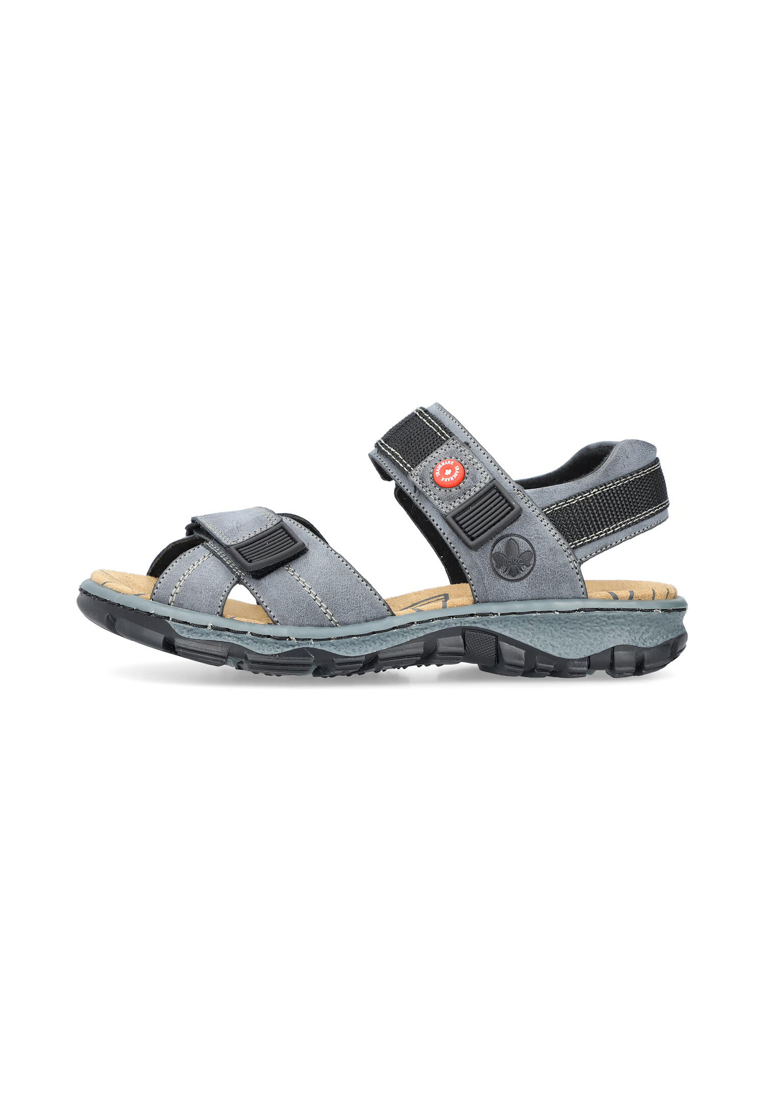 Rieker Damen Trekkingsandalen Blaugrau Sandalen 68851-14 Blaugrau 2/5
