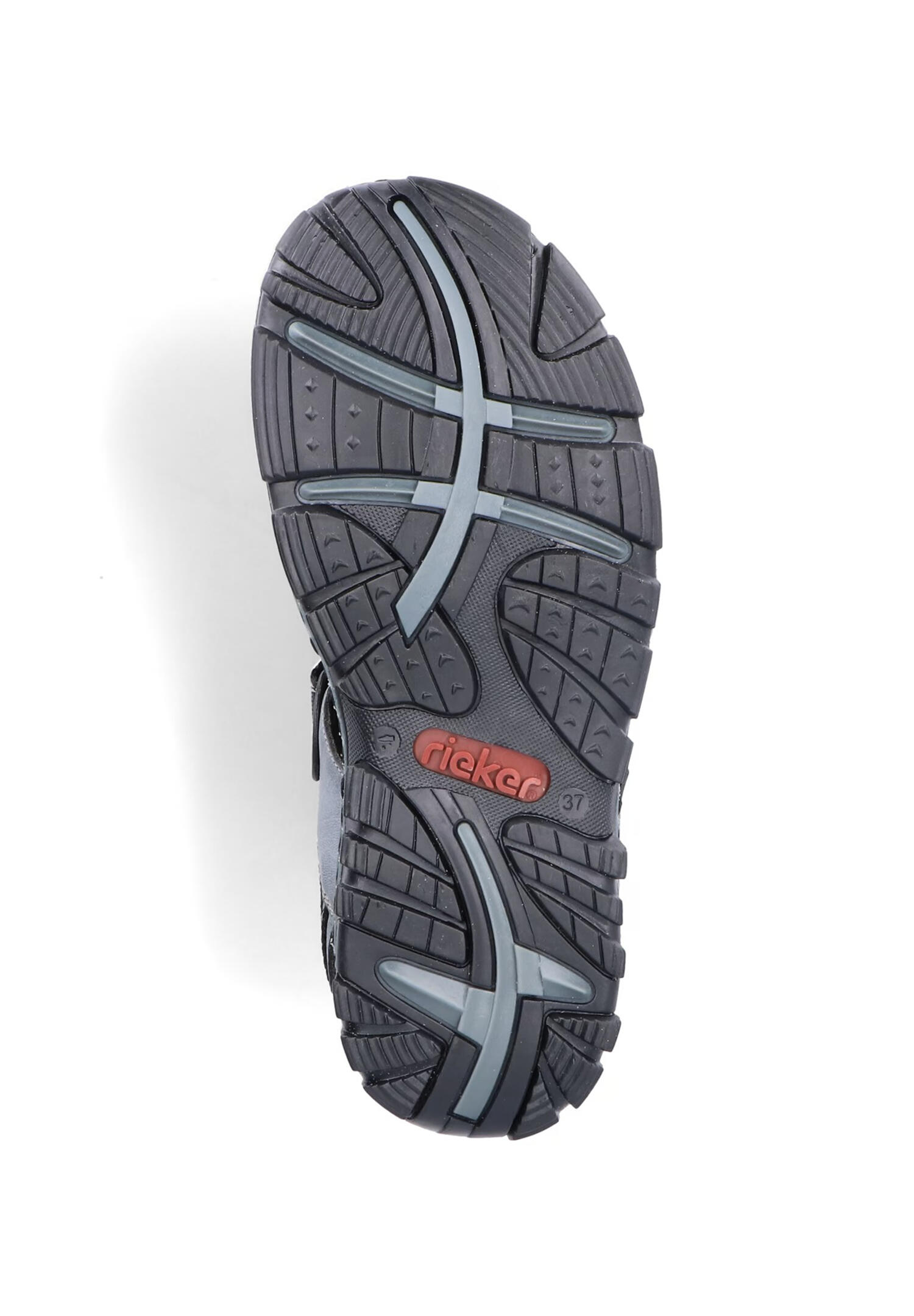 Rieker Damen Trekkingsandalen Blaugrau Sandalen 68851-14 Blaugrau 5/5