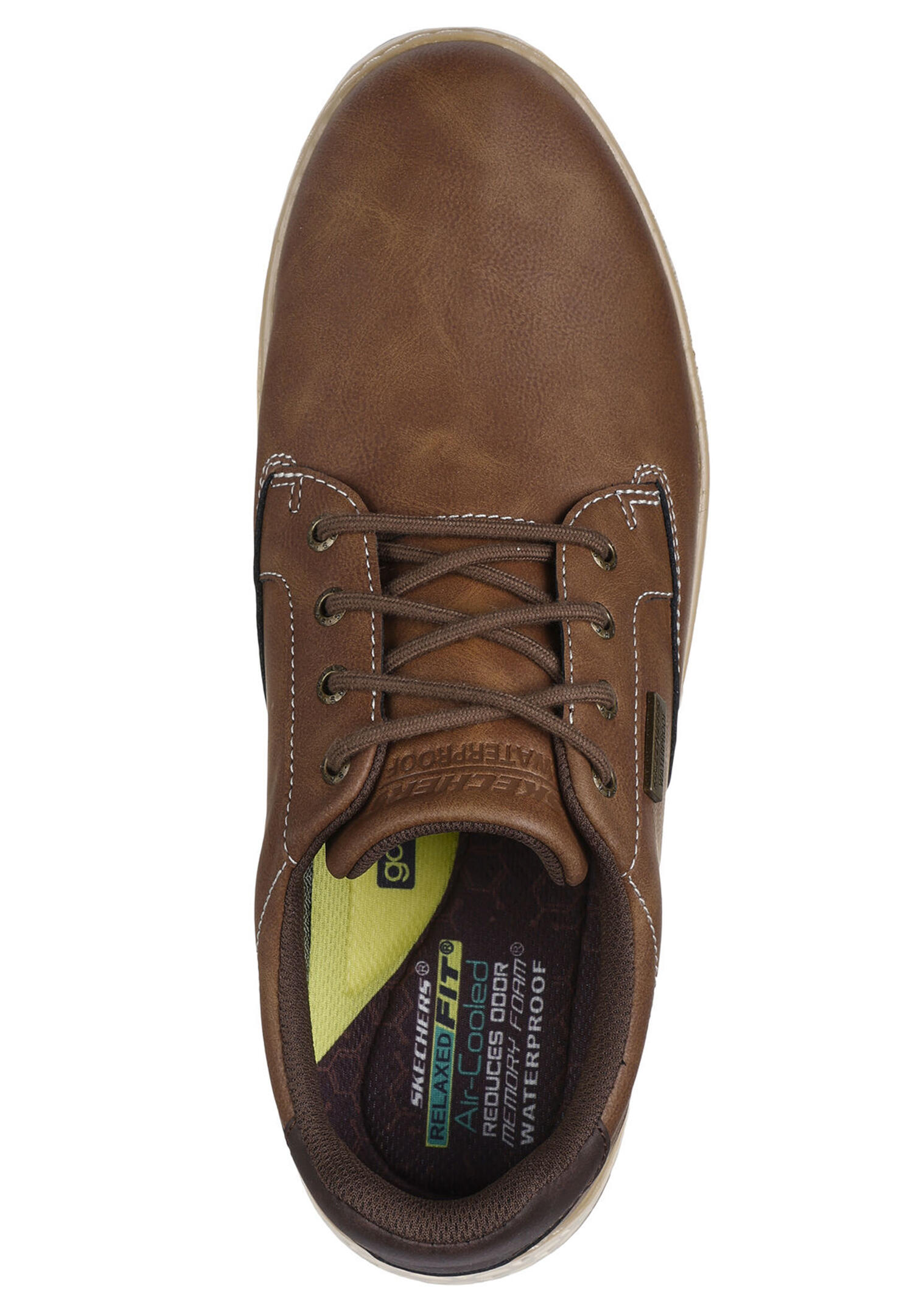 Baskets Skechers Modèle Garlan - Pryor Couleur Marron 3/6