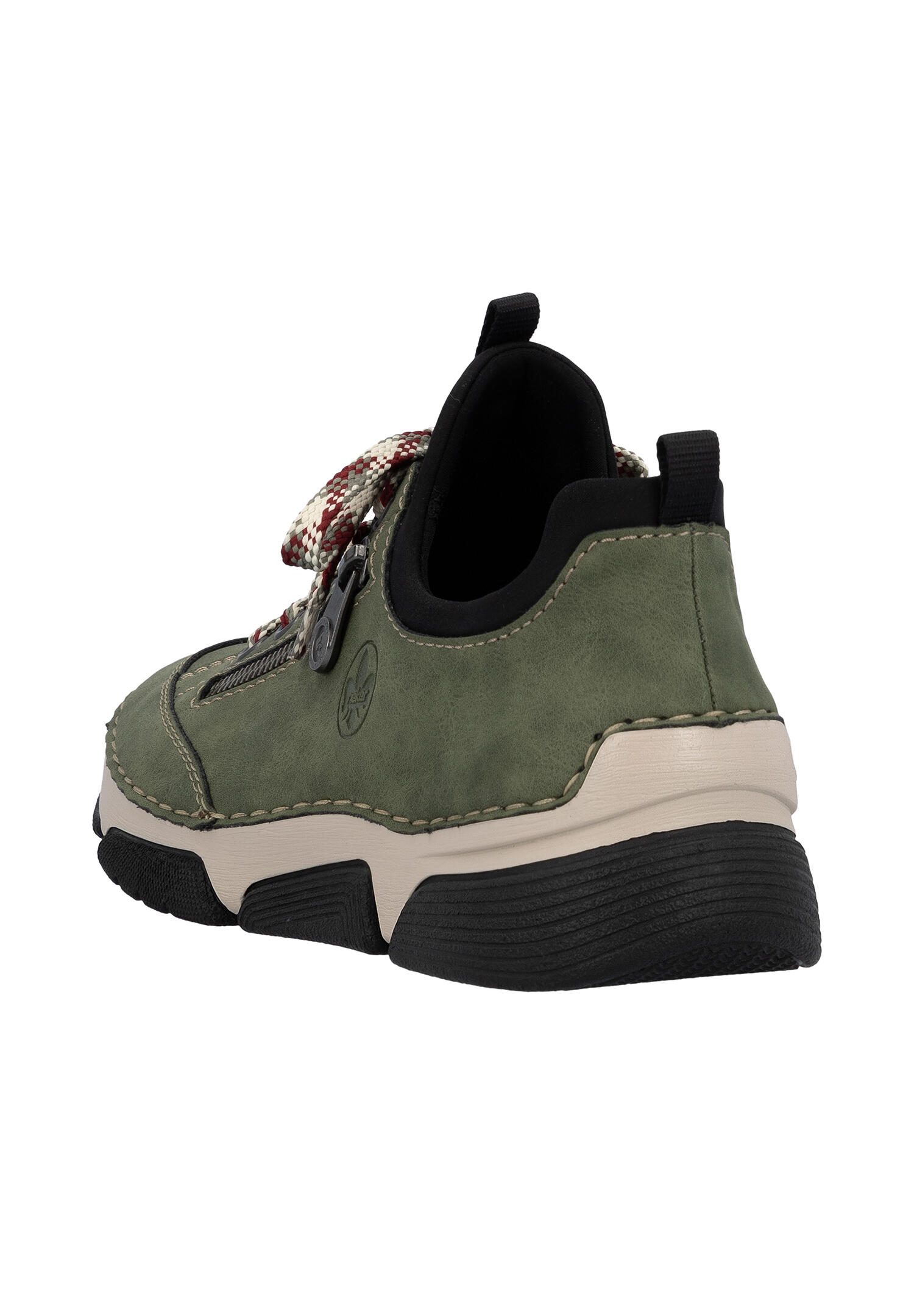 Rieker Damen Halbschuh Slipper Schuhe 45973-54 grün 5/6
