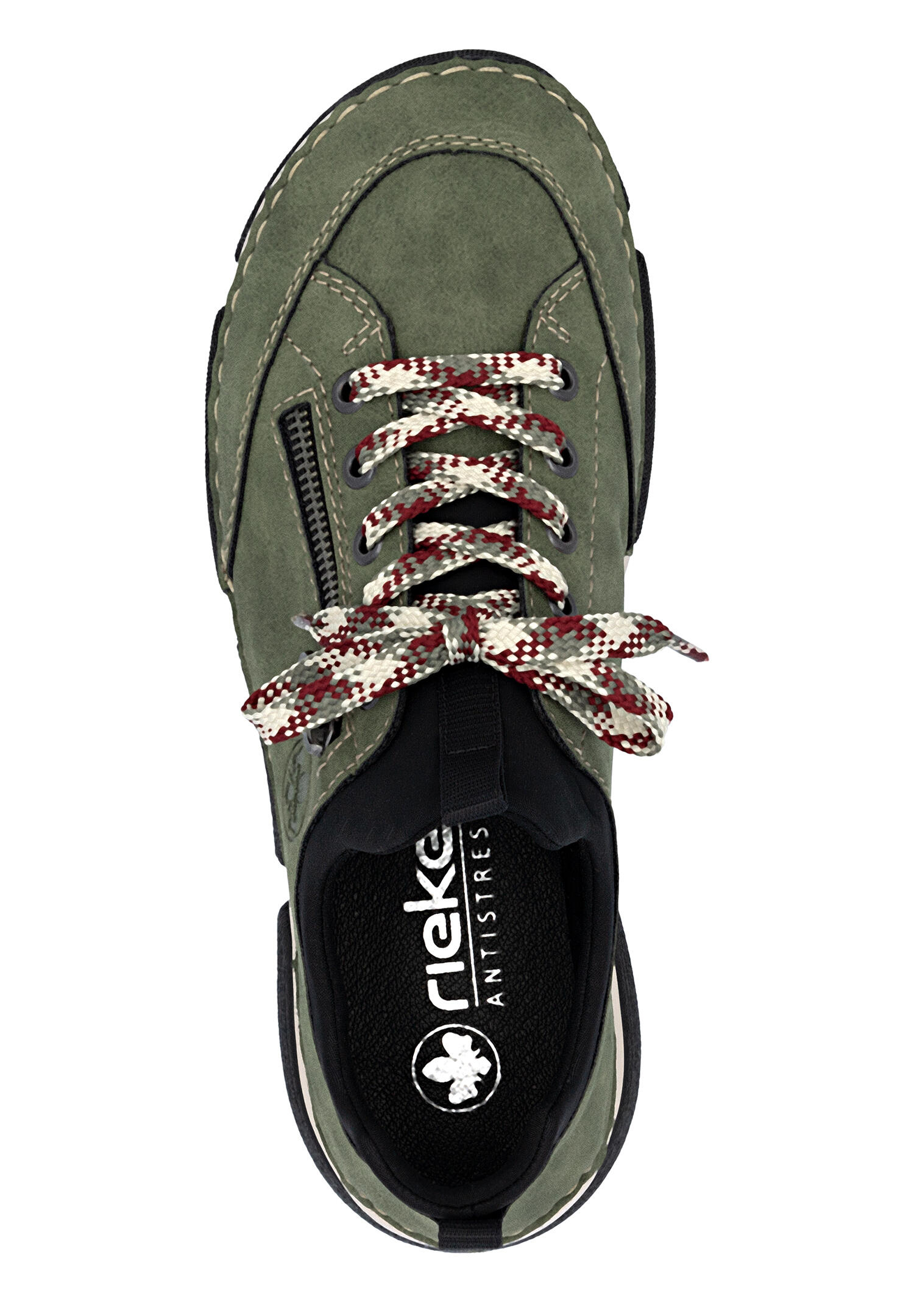 Rieker Damen Halbschuh Slipper Schuhe 45973-54 grün 6/6