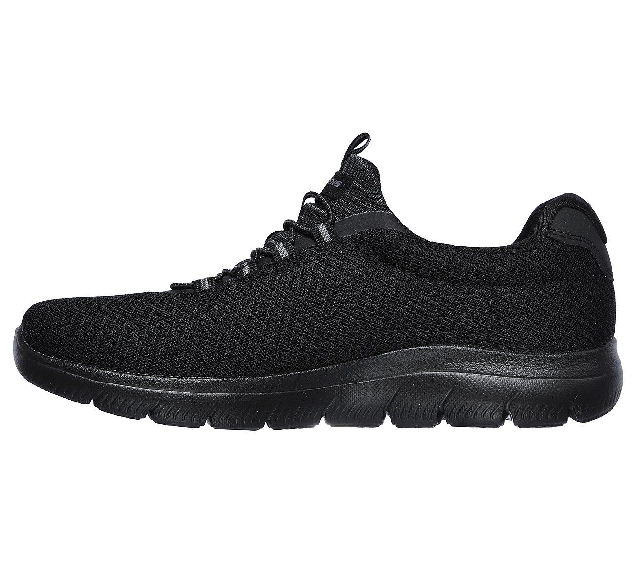 Skechers Sport Mens SUMMITS Sneakers Slip On Men Schwarz 3/5