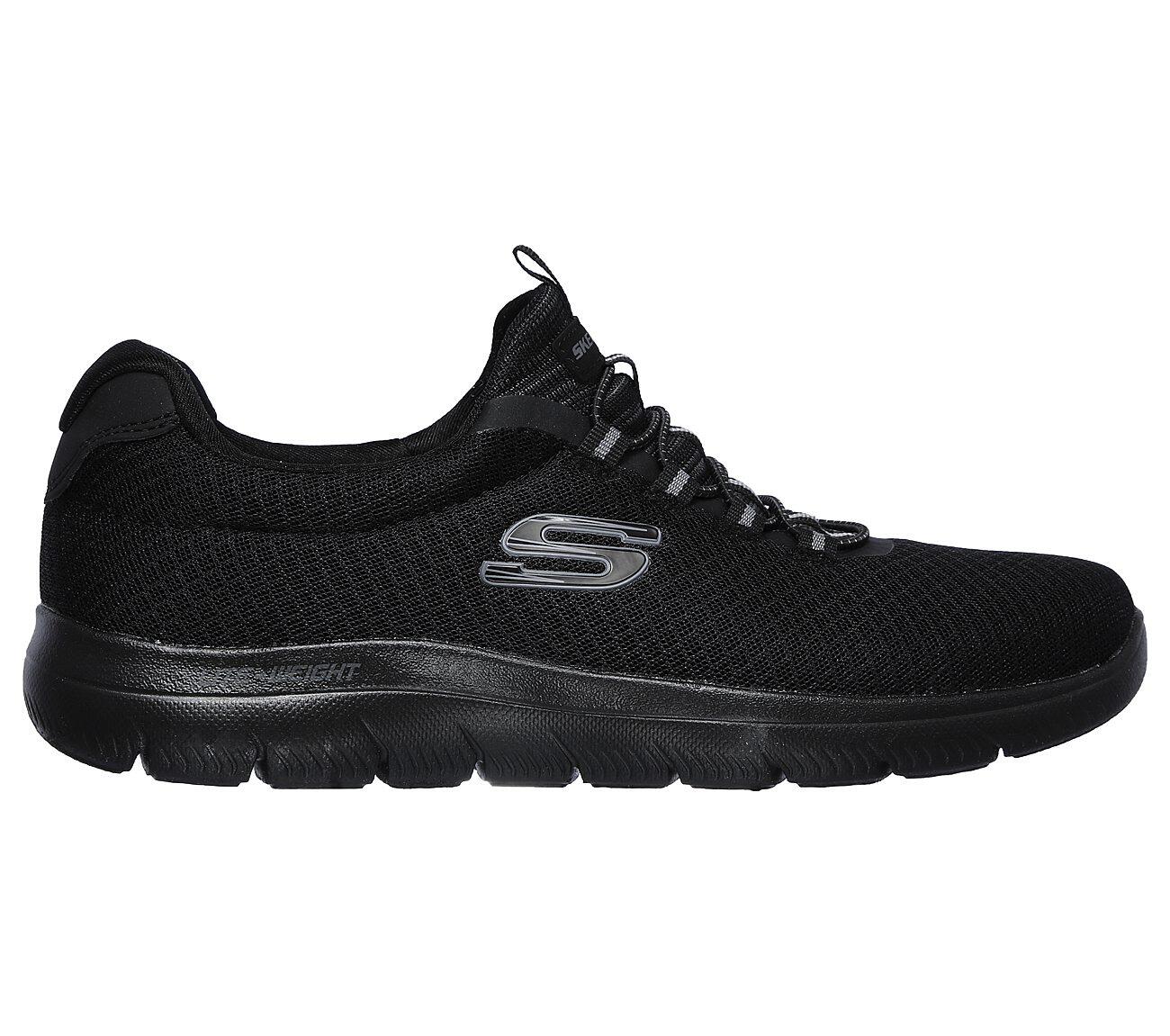 Skechers Sport Mens SUMMITS Sneakers Slip On Men Schwarz 4/5