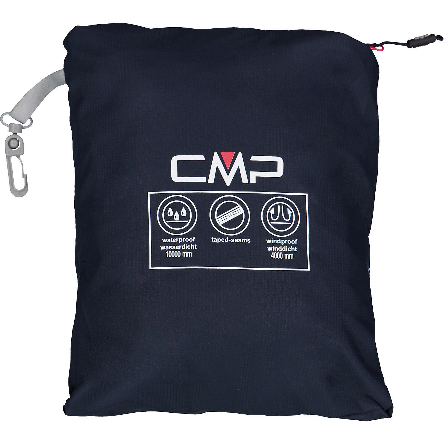 Chaqueta impermeable con capucha para mujer CMP 5/8