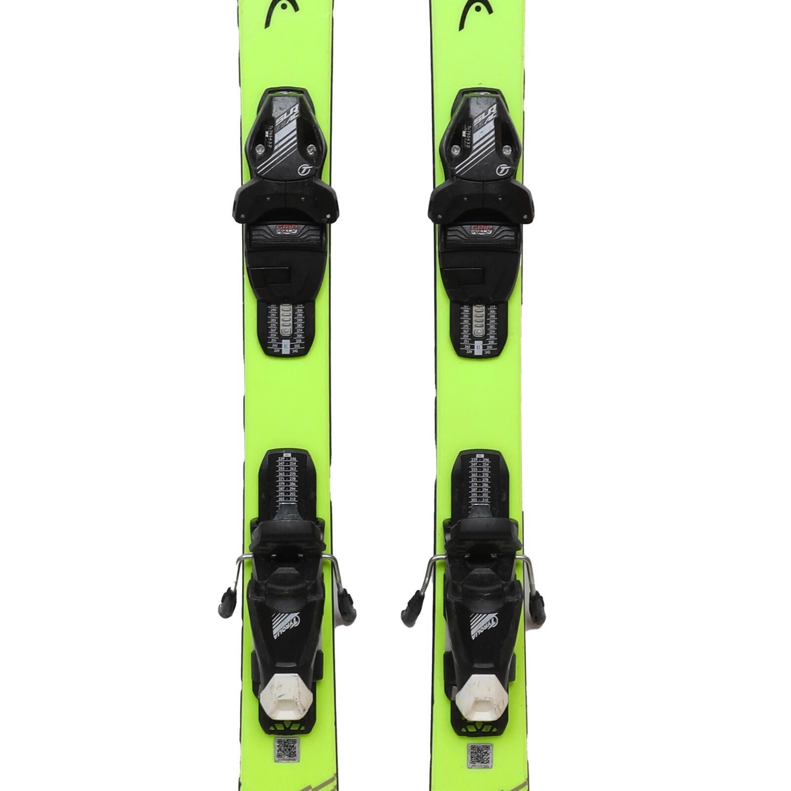 RECONDITIONNE - Ski Junior Head Supershape + Fixations 3/4