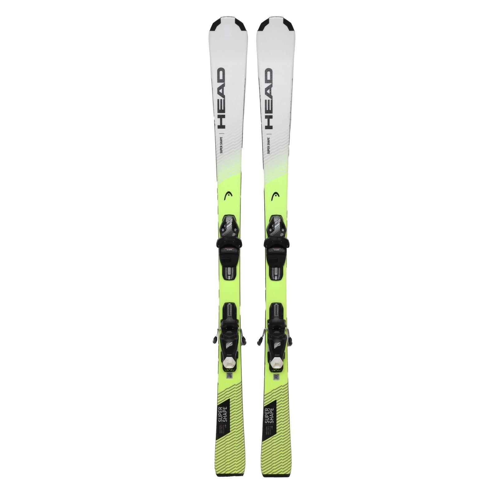 RECONDITIONNE - Ski Junior Head Supershape + Fixations 2/4