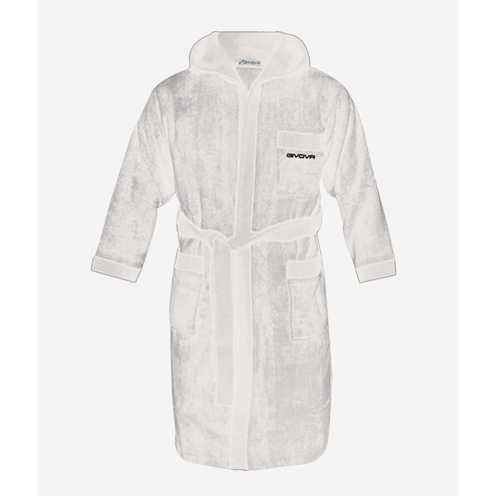 Givova - Peignoir 100 % Coton Givova - Peignoir De Bain - Blanc - 48 Xl - Decathlon