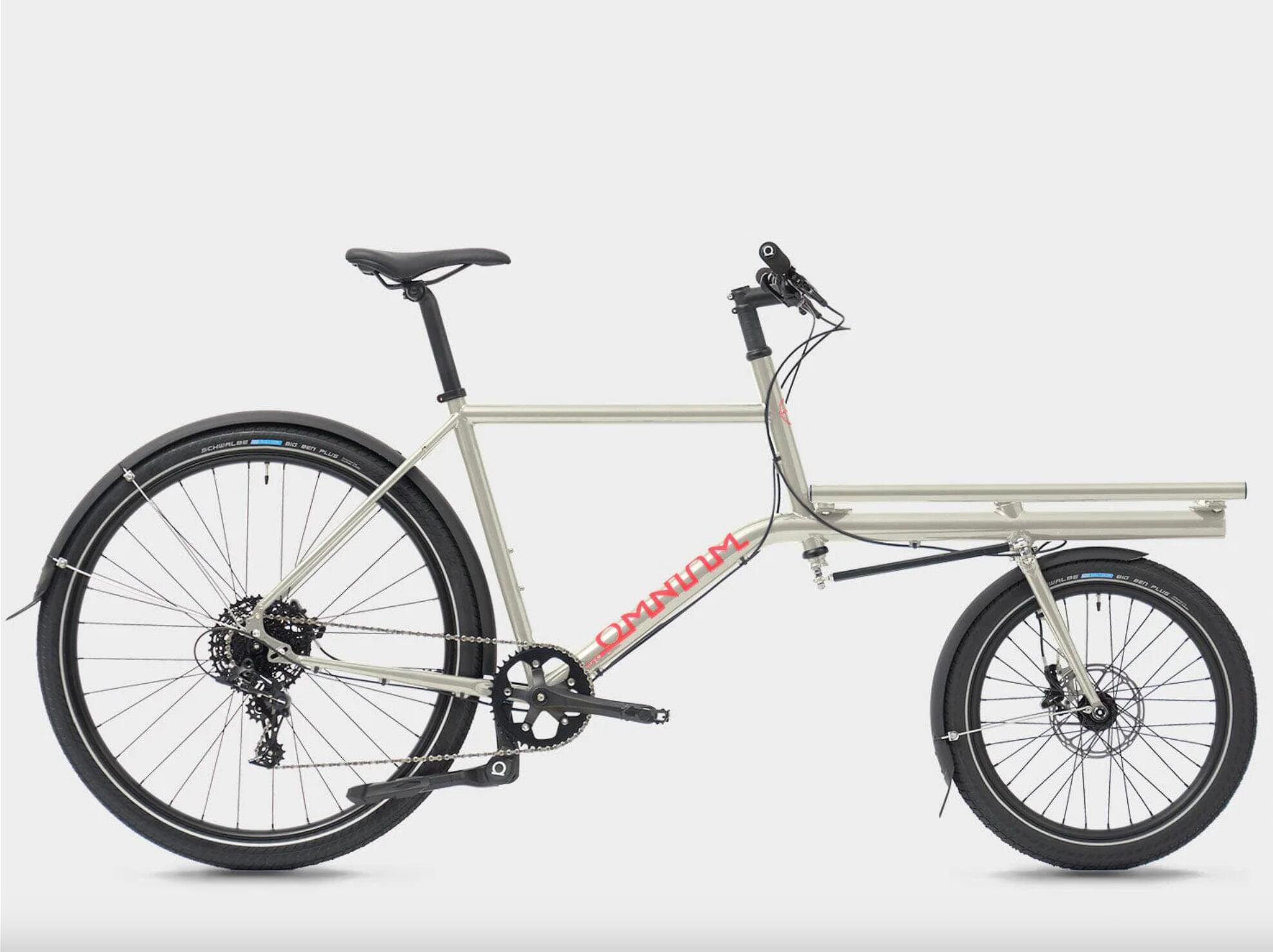 OMNIUM MINI-MAX V3 COMPLETE SRAM APEX11 CARGO BIKE (PIRATE BLACK)