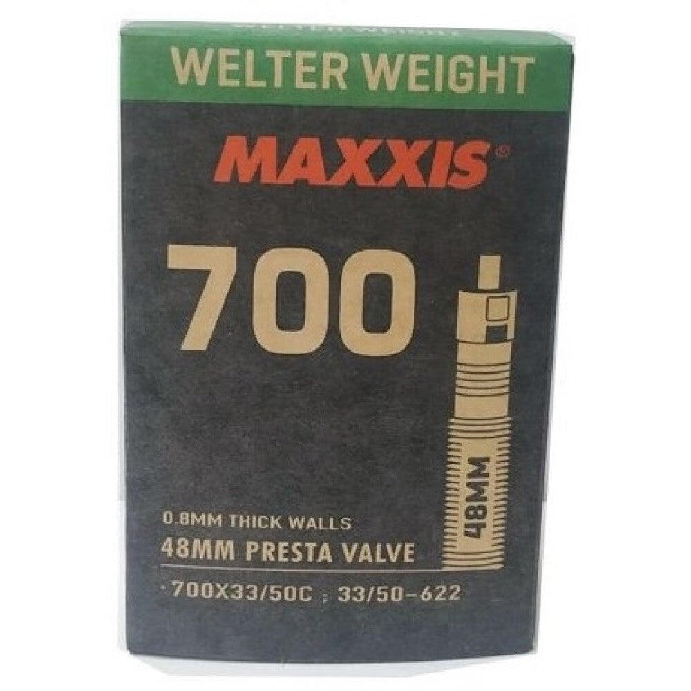 Maxxis Welter Weight 700x23-32C 48mm Bike Inner Tube Presta FV