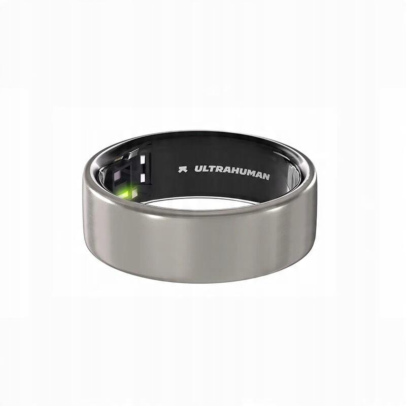 Smart ring Ultrahuman Ring Air inteligentny pierścień Raw Titanium - rozmiar 9