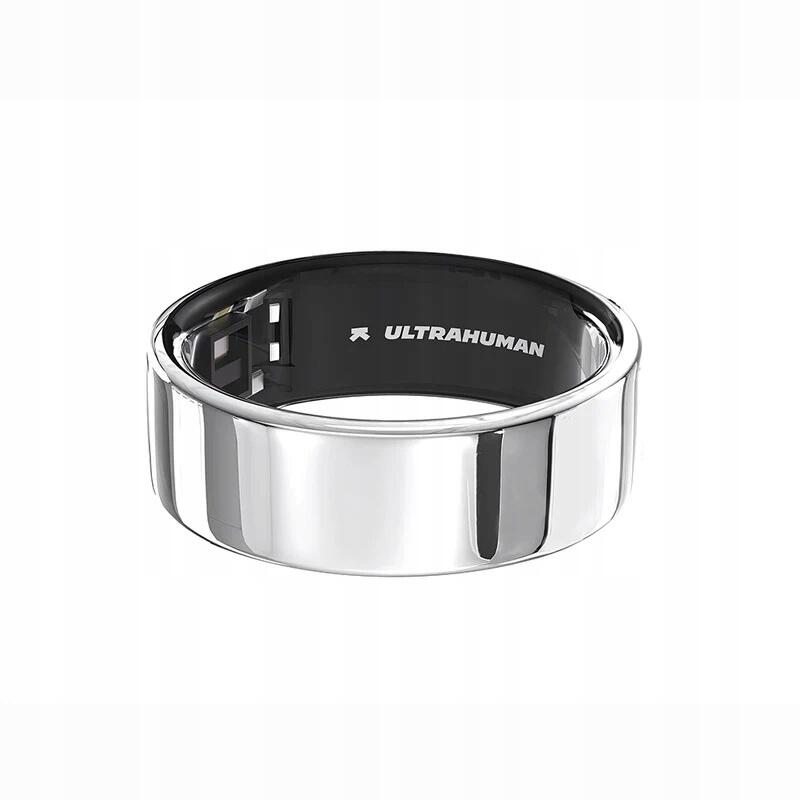 Ring AIR – Smart Ring Fitness Tracker (Space Silver, 10)