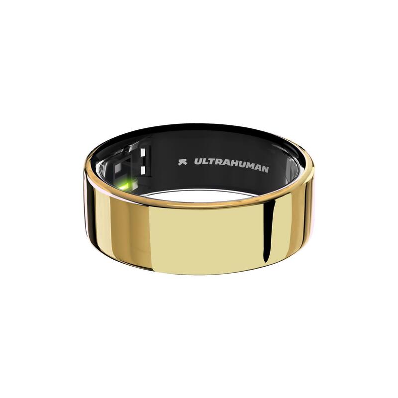 Smart ring Ultrahuman Ring Air inteligentny pierścień złoty Gold - rozmiar 6