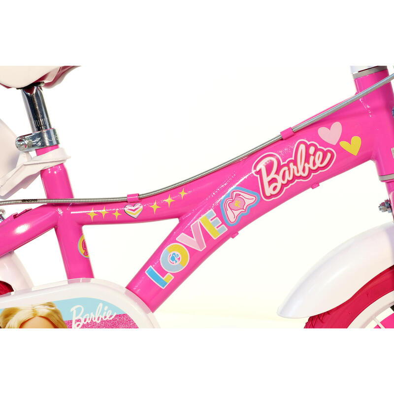 Bicicleta pentru copii Barbie DB-614G-02BA Dino Bikes, 14 inch