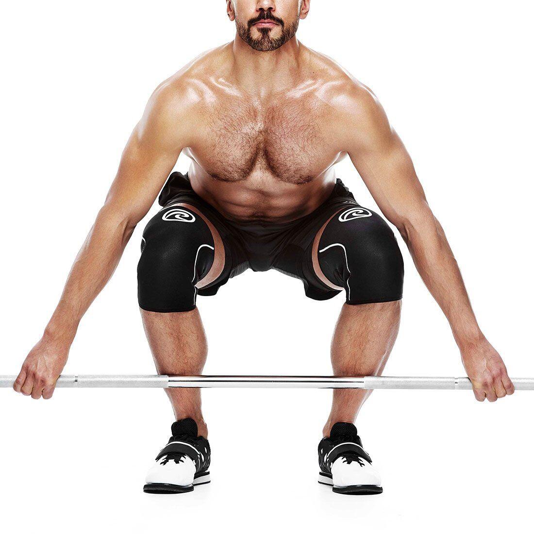 Rehband RX Genouillère Power Max 7 mm | Bandage genou haltérophilie 2/4