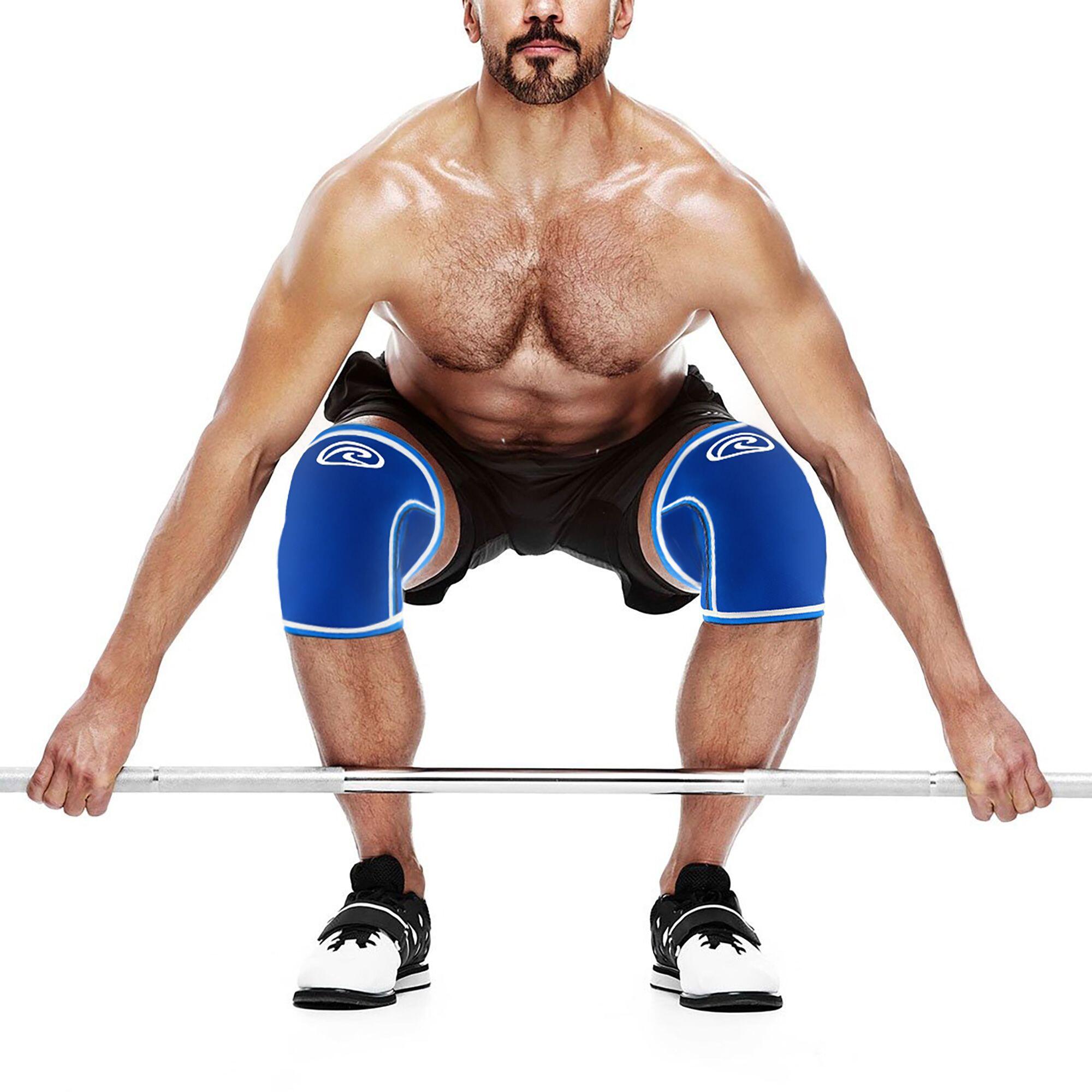 Rehband RX Genouillère Power Max 7 mm | Bandage genou haltérophilie 2/5