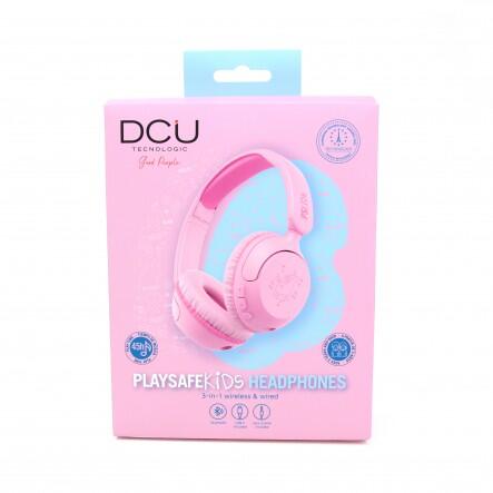 Auriculares Infantiles 3 en 1 Bluetooth con Cable Jack 3.5mm y Cable C rosas 3/5